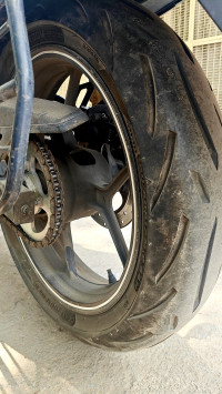 Silver Black Suzuki Intruder 150 FI