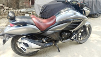 Silver Black Suzuki Intruder 150 FI