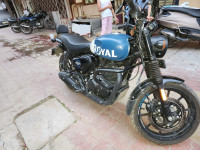 Rebel Blue Royal Enfield Hunter 350 2025
