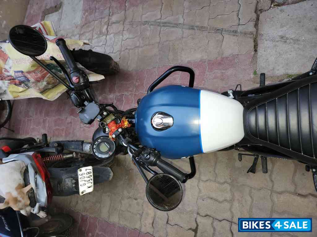 Rebel Blue Royal Enfield Hunter 350 2025 Rebel Blue Royal Enfield Hunter 350 2025