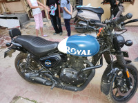 Rebel Blue Royal Enfield Hunter 350 2025