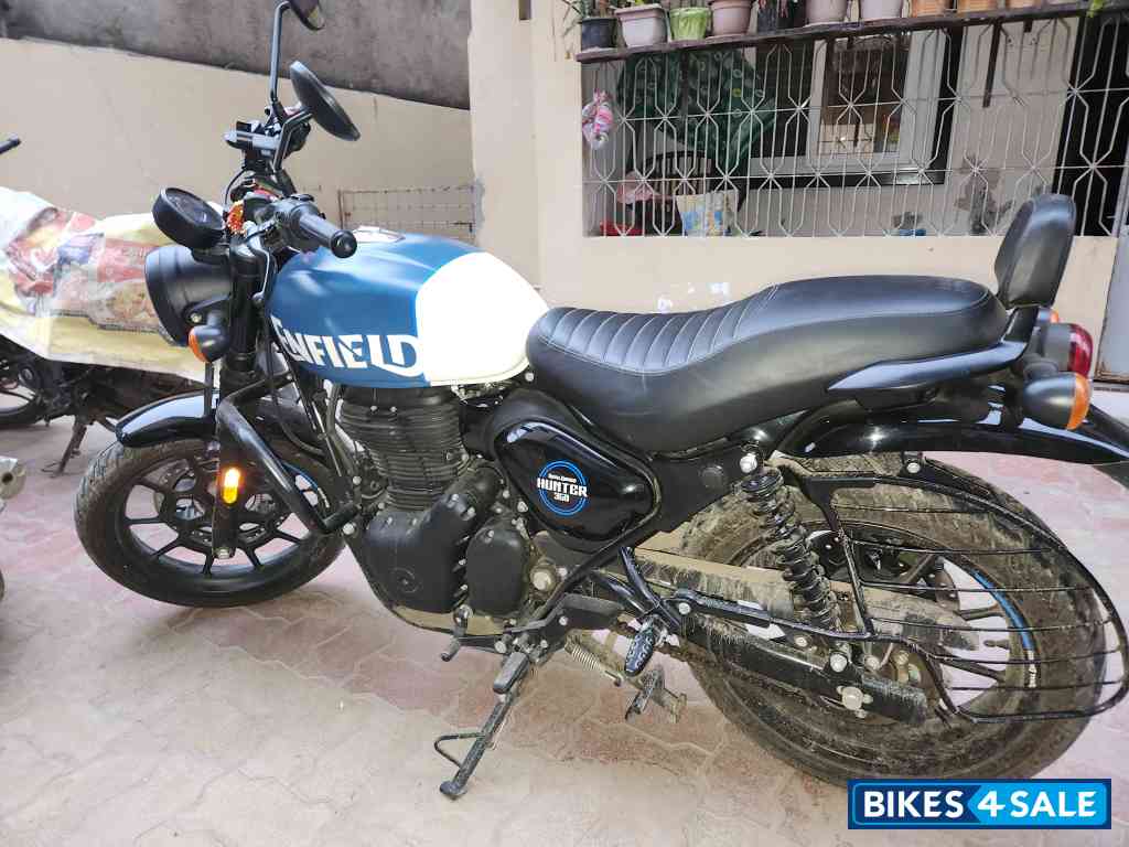 Rebel Blue Royal Enfield Hunter 350 2025 Rebel Blue Royal Enfield Hunter 350 2025