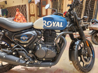 Rebel Blue Royal Enfield Hunter 350 2025