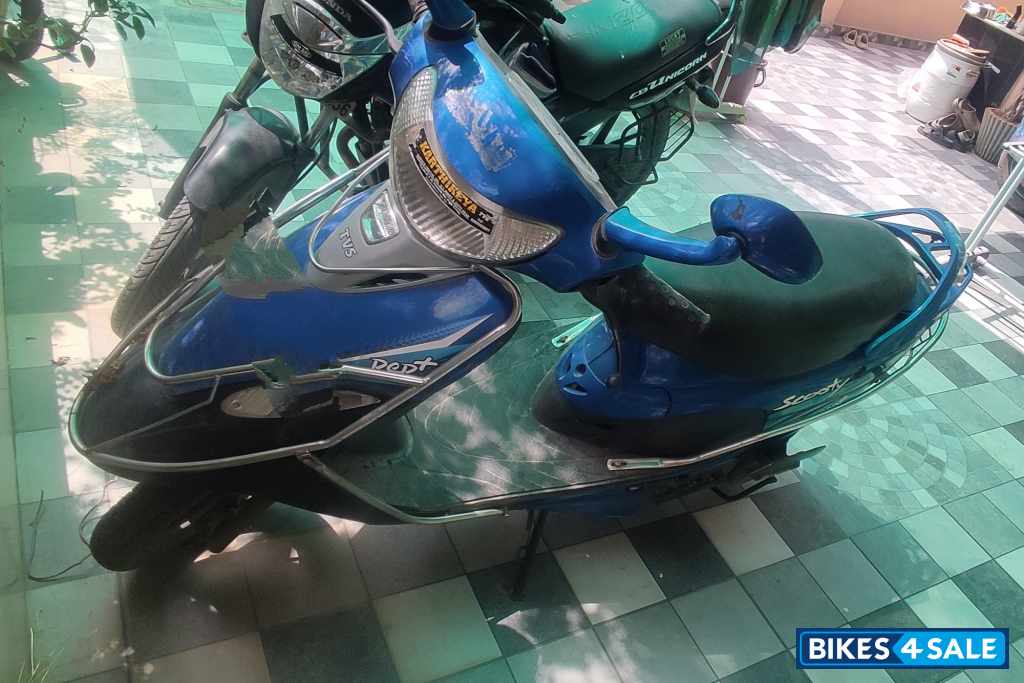 Blue TVS Scooty Pep Plus