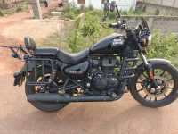 Black Royal Enfield Meteor 350 Fireball