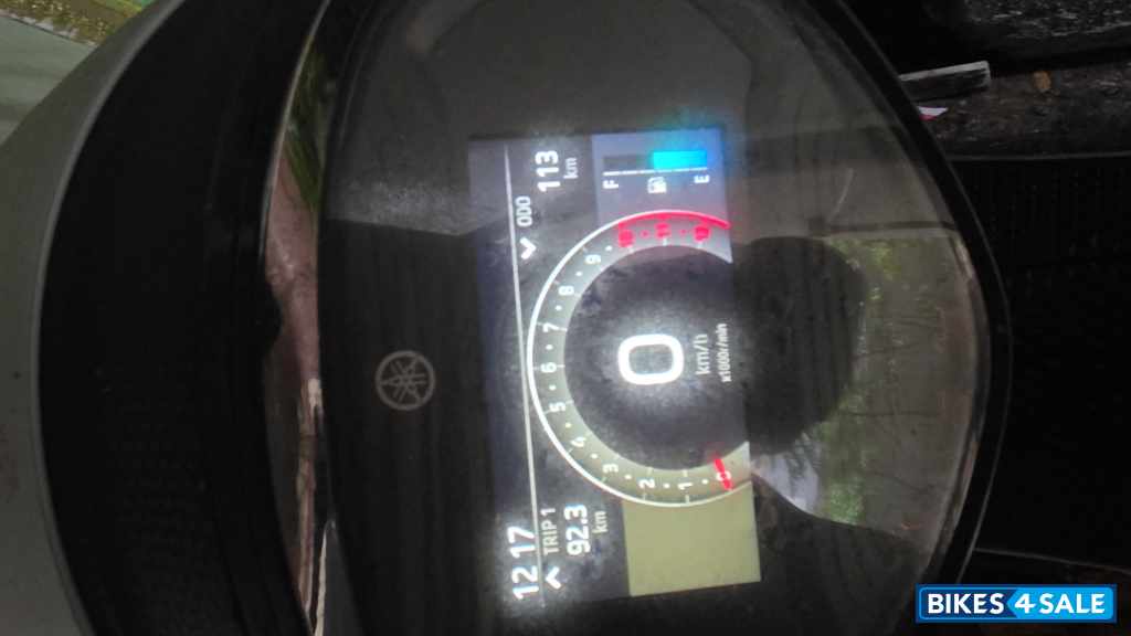 Matt Light Grey Metal Yamaha Fascino 125 Fi Hybrid Disc 2026