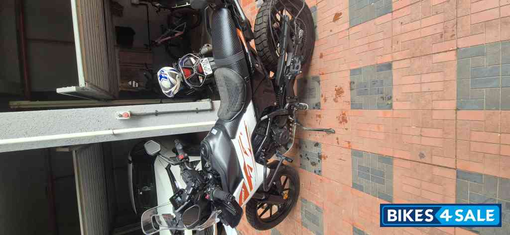 White KTM 250 Adventure 2025