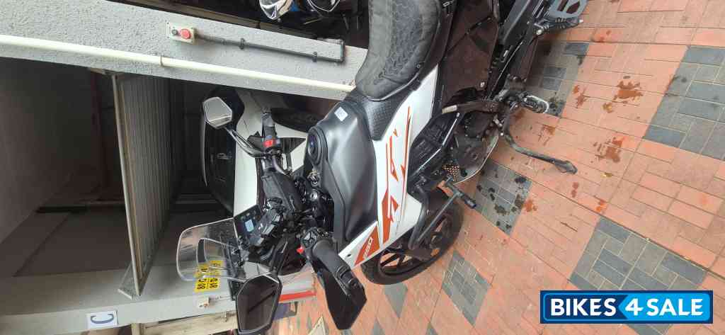 White KTM 250 Adventure 2025 White KTM 250 Adventure 2025
