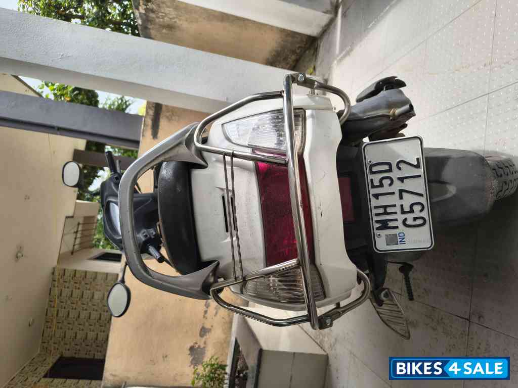 White Honda Activa White Honda Activa