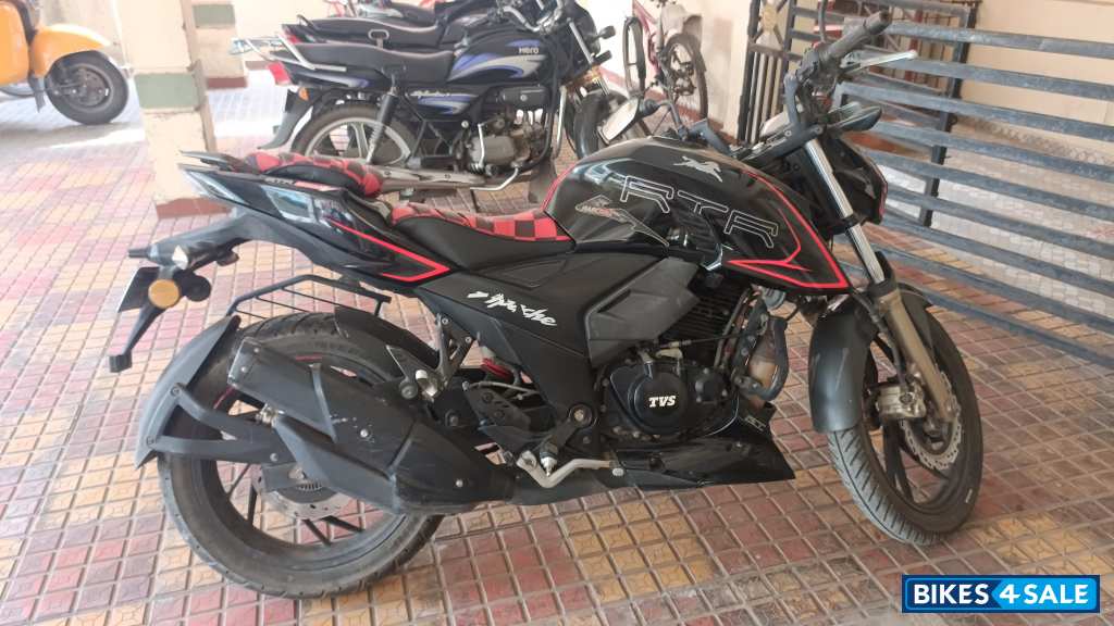 Black And Red TVS Apache RTR 200 4V ABS Black And Red TVS Apache RTR 200 4V ABS