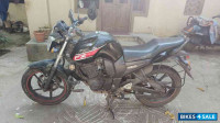 Black Yamaha FZ16