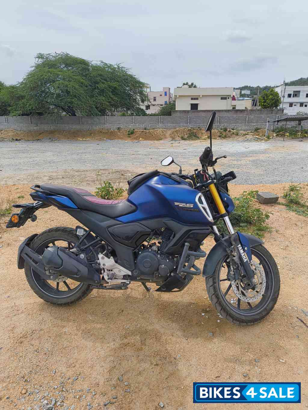 Blue Yamaha FZ-S FI Ver 4.0