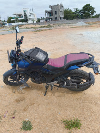 Blue Yamaha FZ-S FI Ver 4.0