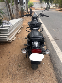 Black And Red Bajaj Avenger Street 220