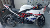 White BMW G 310 RR