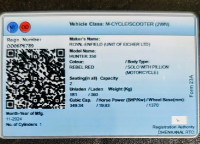 Royal Enfield Hunter 350 2025 2025 Model