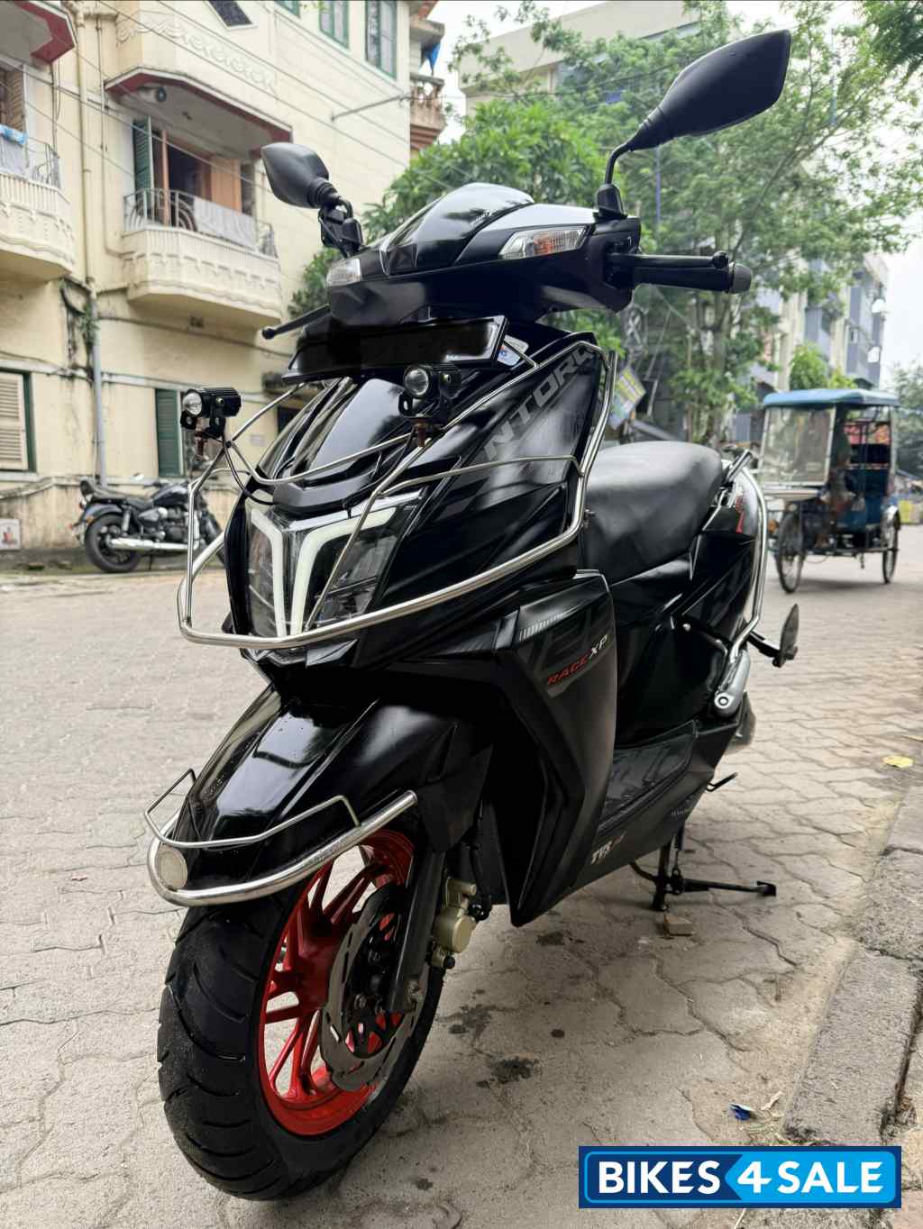 Black TVS NTORQ 125 Race XP