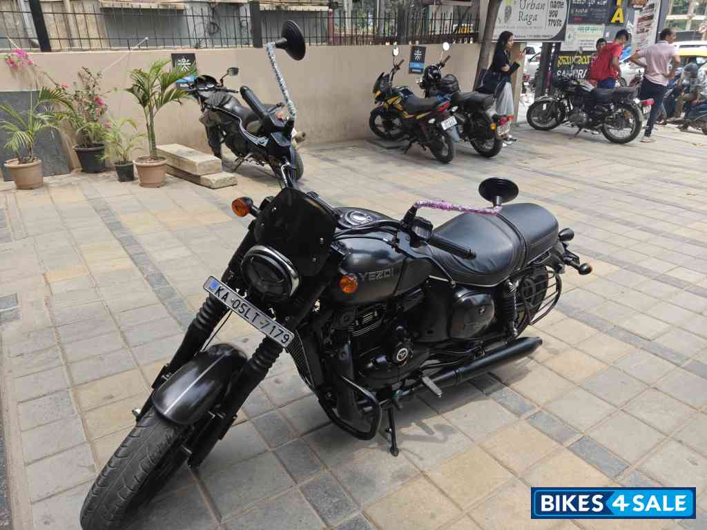 Smoke Grey Yezdi Roadster Dark