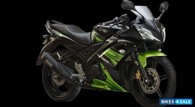 Black & Green Yamaha YZF R15 S