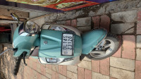 Ice Green White Suzuki Access 125 Ride Connect Edition