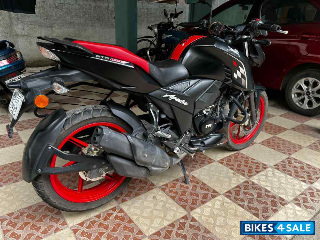 Matte Black TVS Apache RTR 160 4V Special Edition Matte Black TVS Apache RTR 160 4V Special Edition
