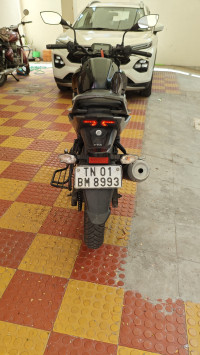 Black TVS Raider Split Seat