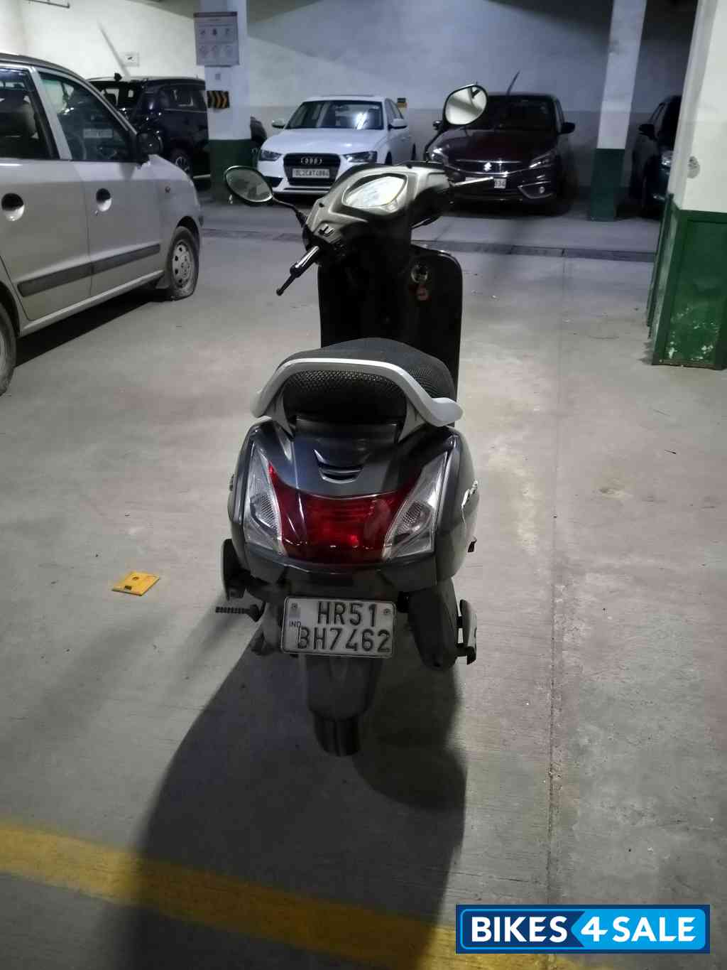 Grey Honda Activa 3G