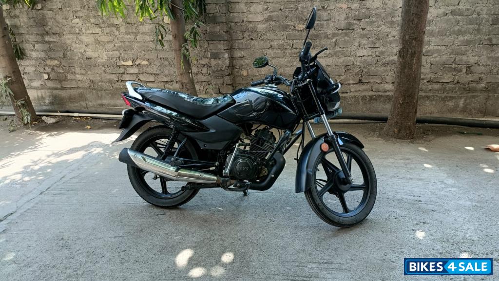 Black TVS Sport BS6 Black TVS Sport BS6