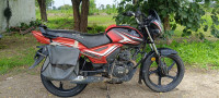 Black And Red TVS Star City Plus 2021 Edition
