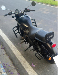 Matt Black Royal Enfield Meteor 350 Stellar