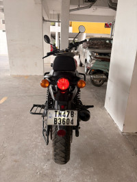 Red Royal Enfield Hunter 350 Metro