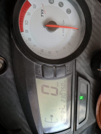 Black TVS Apache RTR 160