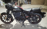 Jet Black Royal Enfield Classic 350 Dual Channel BS6