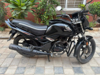 Black Honda CB Unicorn