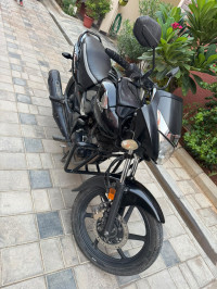 Black Honda CB Unicorn
