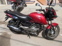 Red In Black Bajaj Pulsar 150 DTSi