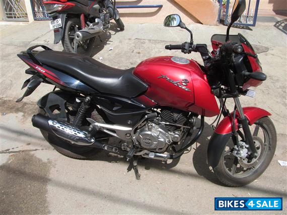 Red In Black Bajaj Pulsar 150 DTSi