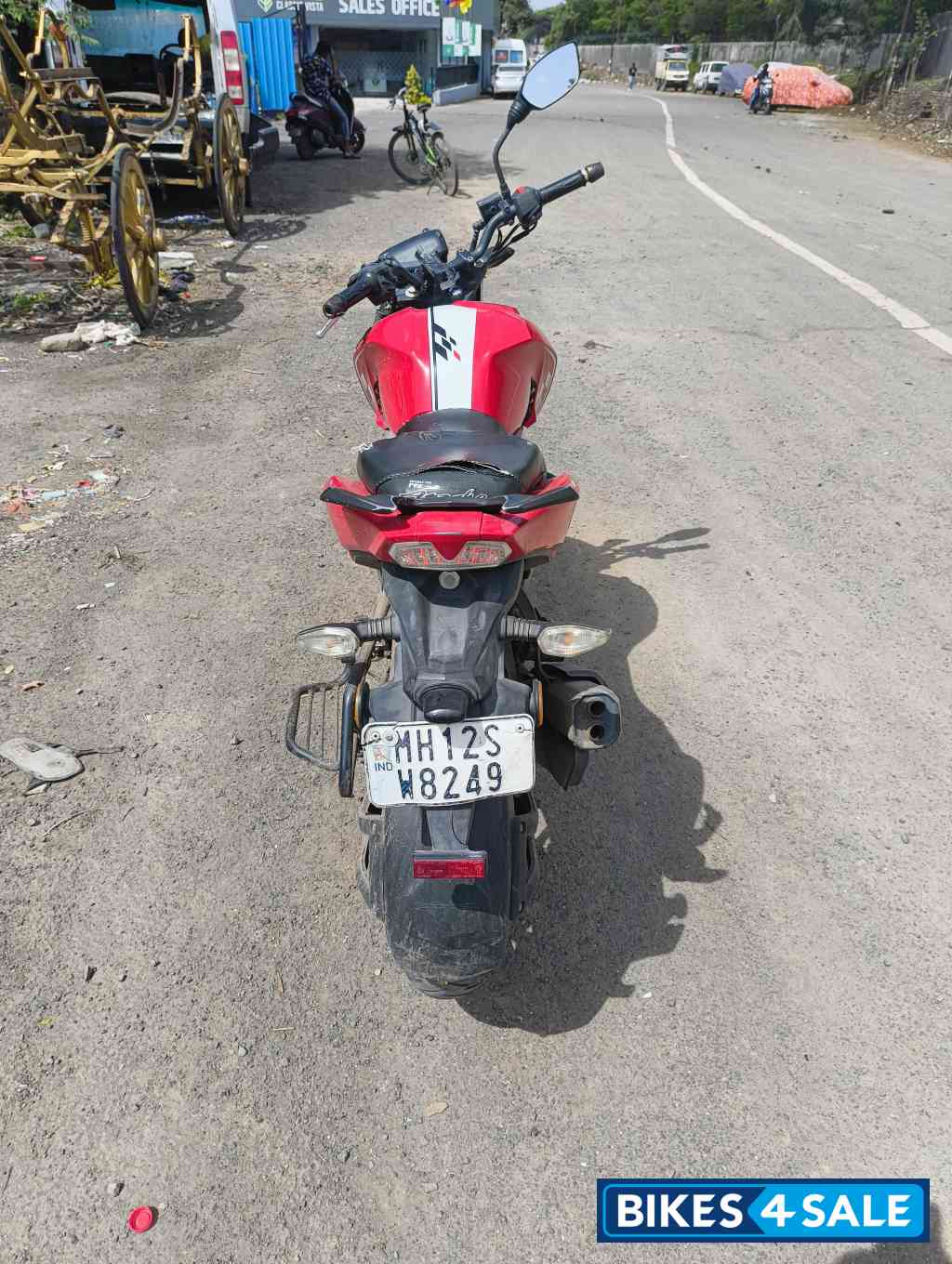 Red TVS Apache RTR 160 4V BS6 Red TVS Apache RTR 160 4V BS6