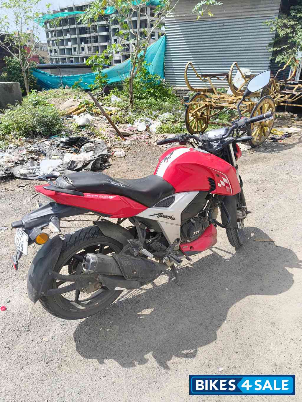 Red TVS Apache RTR 160 4V BS6 Red TVS Apache RTR 160 4V BS6
