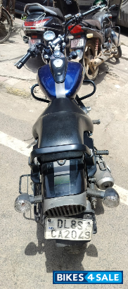 Blue Bajaj Avenger Street 150