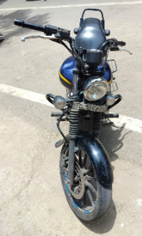 Blue Bajaj Avenger Street 150