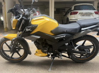 Yellow TVS Raider Split Seat