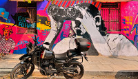 Yezdi Adventure Single Headlight