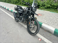 Mambo Black Yezdi Adventure Single Headlight