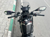 Mambo Black Yezdi Adventure Single Headlight