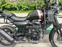 Mambo Black Yezdi Adventure Single Headlight