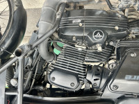 Mambo Black Yezdi Adventure Single Headlight
