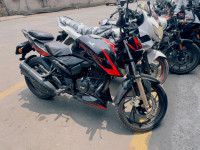 Black TVS Apache RTR 200 4V