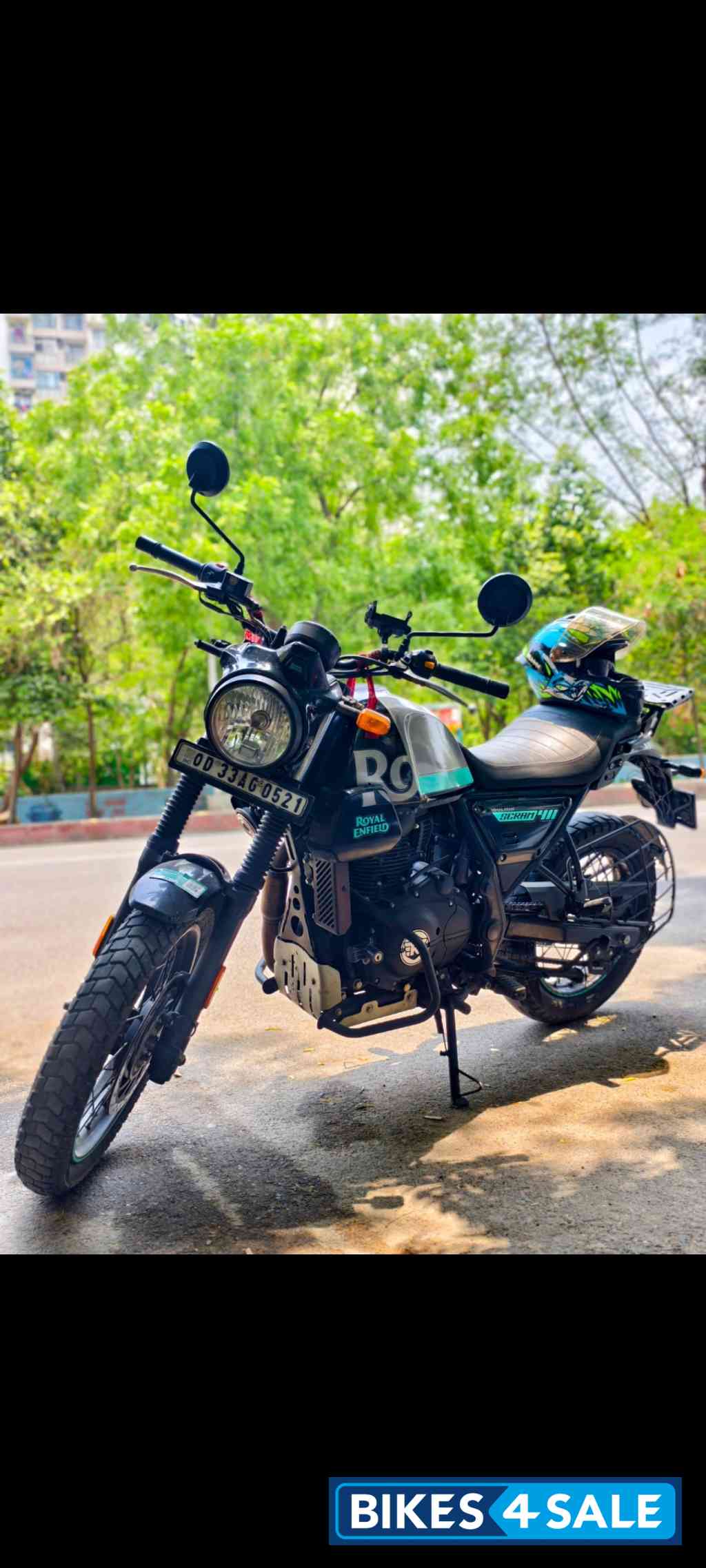 Silver Spirit Royal Enfield Scram 411