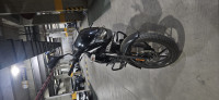Black & Grey Bajaj Pulsar 125 Neon Disc Single Seat